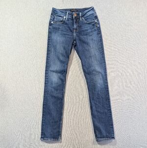 Silver Jeans Avery Slim Fit Women's 25 X 31 Blue